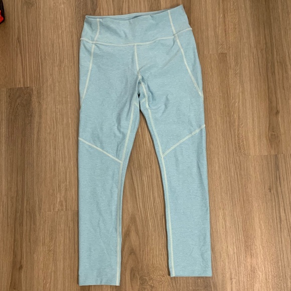 Outdoor Voices Warmup 7/8 Leggings in “pool” - Picture 3 of 5